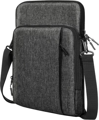 Dadanism 13.3 Inch Tablet Sleeve Shoulder Bag Carrying Case for New MacBook Neo 13" 2026, MacBook Air M5/M4 13", iPad Air M4/M3 13", iPad Pro M5/M4 13", Galaxy Tab S10+/S9 FE+/S9+ 12.4", Black & Gray in Kuwait