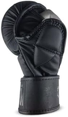 MMA Gloves Sparring Grappling, Hybrid Open Palm Heavy Bag Gloves Men Women, Maya Hide Leather Wrist Support, Cage Fighting Combat Sports Boxing Training, Muay Thai, Punching Bag Gloves in Saudi Arabia