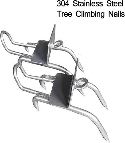 أداة تسلق الأشجار من MIZHAO، أداة تسلق الأشجار المصنوعة من الجلد، أداة تسلق الأشجار، دواسة مضادة للانزلاق لالتقاط الفاكهة، والرياضات الداخلية والخارجية... in Kuwait