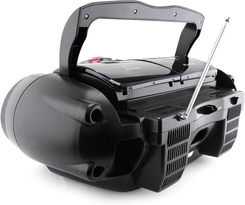 Emerson EPB-3002 بلوتوث محمول، مشغل MP3/CD AM/FM راديو كاسيت/مسجل مع مضخم صوت ومدخل USB Boombox in Saudi Arabia