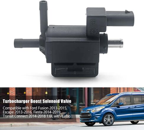 Turbocharger Boost Solenoid Valve Replace CJ5Z-9K378-B CJ5Z-9K378-A Compatible With Ford Escape Transit Connect Fusion Fiesta 1.6l L4 - Gas in Kuwait