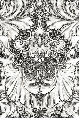 Sizzix 3-D Texture Fades Embossing Folder دمشقي من تيم هولتز، 665733، متعدد الألوان in Saudi Arabia