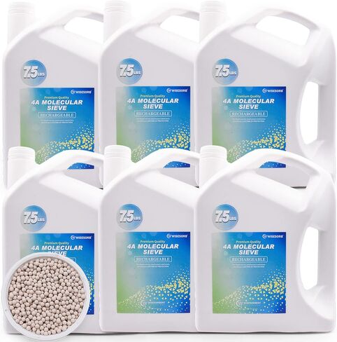 Wisesorb 7.5 LBS 4A Molecular Sieve, Premium Quality Desiccant Bulk Material in Kuwait