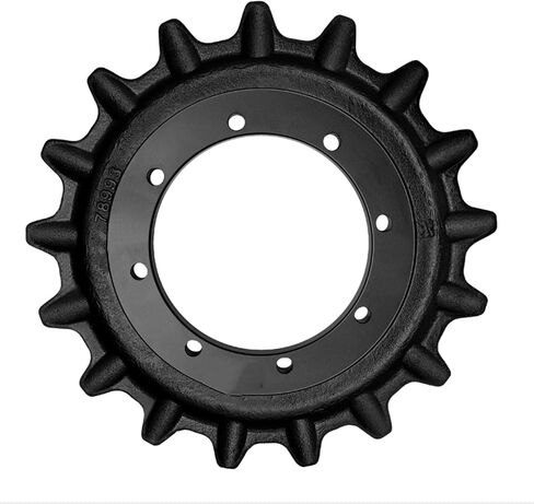 AIVWUMOT Drive Sprocket 8 Hole CA963 47378993 87447232 87371666 متوافق مع اللودر (الجرافات) الانزلاقية New Holland C175 C185 C190 L225 C227 L228 L230 المتوافق مع Case Skid Steer Loader TR270 TR320 in Saudi Arabia