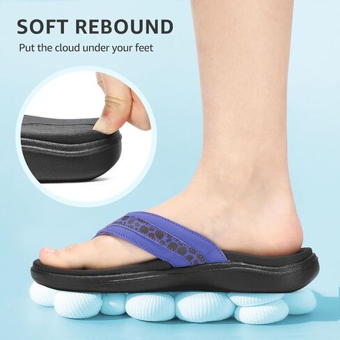 STQ Orthopedic Flip Flops for Women丨Adjustable Beach Sandals in Saudi Arabia