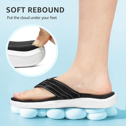STQ Orthopedic Flip Flops for Women丨Adjustable Beach Sandals in Saudi Arabia