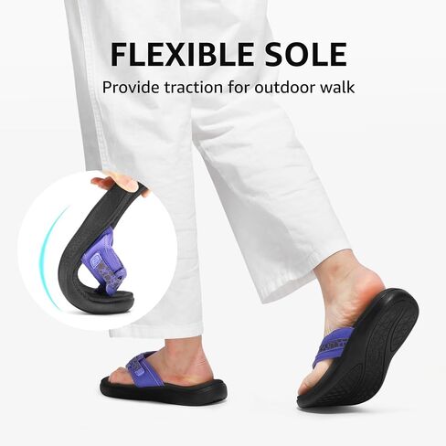 STQ Orthopedic Flip Flops for Women丨Adjustable Beach Sandals in Saudi Arabia