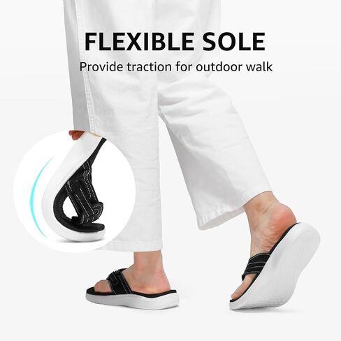 STQ Orthopedic Flip Flops for Women丨Adjustable Beach Sandals in Saudi Arabia