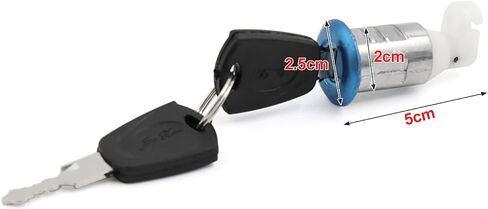 uxcell Cylinder Security Sitting Seat Lock with 2 Keys Set for Motorcycle Scooter in Saudi Arabia