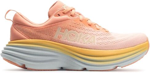 Hoka One Women's Running Shoes, Shell Coral Peach Parfait, 8 in Saudi Arabia