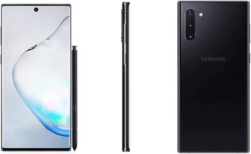 Samsung Galaxy Note 10+، 512 جيجا بايت، أسود أورا - مفتوح بالكامل (متجدد) in Kuwait