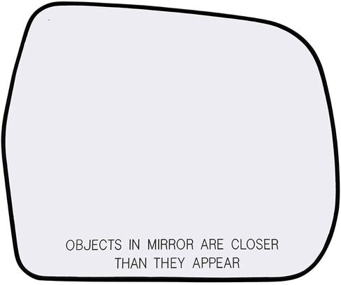 Passenger Side Mirror Glass Assembly With Plastic Backing Plate (Non-Heated) Compatible with 2001-2007 Toyota Highlander in Saudi Arabia