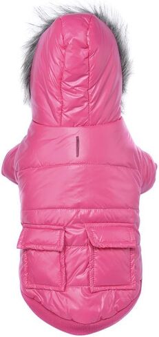 lesypet Dog Coats for Small Dogs, Dog Jacket Warm Dog Winter Coat Windproof Puffer Jacket for Small Dogs Puppy, Pink M in Saudi Arabia