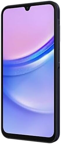 Samsung Galaxy A15 (SM-155M/DSN), 128GB 6GB RAM, Dual SIM, Factory Unlocked GSM, International Version (Ring Grip Case Bundle) (Blue Black) in Saudi Arabia