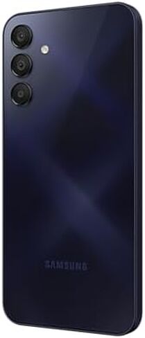 Samsung Galaxy A15 (SM-155M/DSN), 128GB 6GB RAM, Dual SIM, Factory Unlocked GSM, International Version (Ring Grip Case Bundle) (Blue Black) in Saudi Arabia