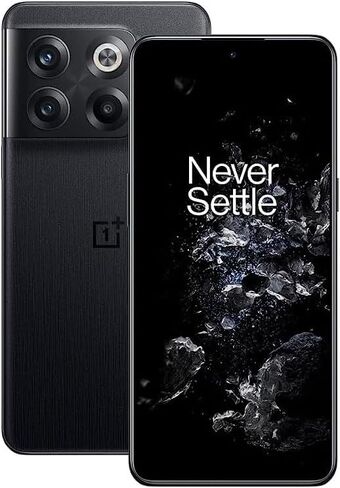 هاتف ذكي ONEPLUS 10T 8 + 128GB 5G مفتوح يعمل بنظام Android وشاشة AMOLED سائلة 120 هرتز | كاميرا ثلاثية 50+8+2 ميجابكسل، 16 ميجابكسل | شحن SuperVOOC بقدرة 125 وات، الإصدار الأمريكي باللون الأسود in Kuwait