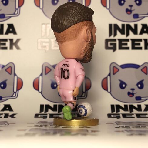 Soccerwe Football Star Miami Player Figures #10 طقم ميسي الوردي لموسم 2023 in Kuwait