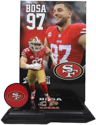 نيك بوسا (سان فرانسيسكو 49ers) NFL 7 بوصات مجسم مكفارلين in Saudi Arabia