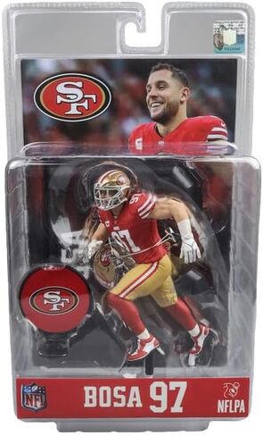 نيك بوسا (سان فرانسيسكو 49ers) NFL 7 بوصات مجسم مكفارلين in Saudi Arabia
