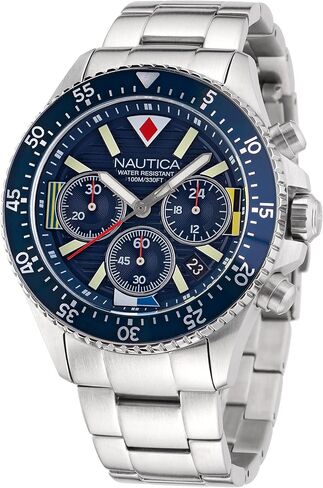 Nautica Men's NAPWPS301 Westport Black Silicone Strap Watch in Saudi Arabia