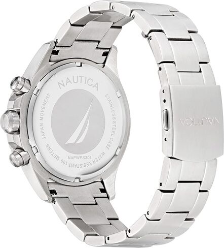 Nautica Men's NAPWPS301 Westport Black Silicone Strap Watch in Saudi Arabia