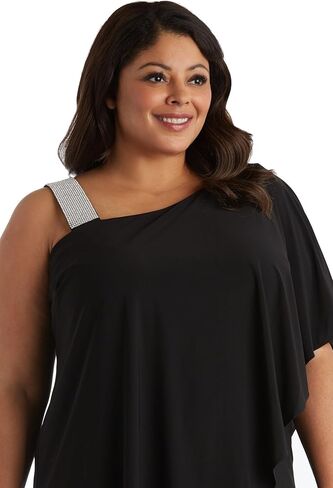 R&M Richards Women's Draped Shoulder and Diamante Strap in Saudi Arabia