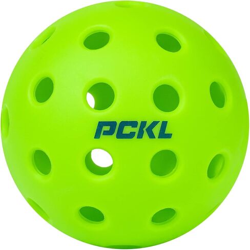 PCKL Optic Speed Pickleball Balls | Choose Indoor or Outdoor Pickleballs | USAPA Tournament Aproved | 4 Pack Crack-Resistant (Indoor Ice Blue) in Saudi Arabia