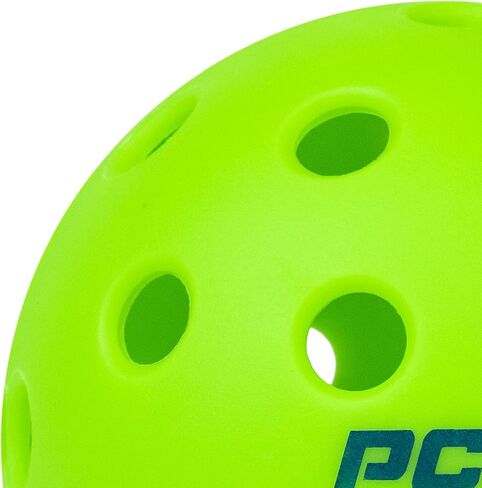 PCKL Optic Speed Pickleball Balls | Choose Indoor or Outdoor Pickleballs | USAPA Tournament Aproved | 4 Pack Crack-Resistant (Indoor Ice Blue) in Saudi Arabia