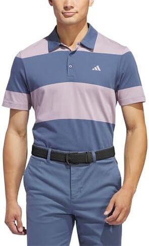 adidas Men's Colorblock Rugby Stripe Polo Shirt in Saudi Arabia