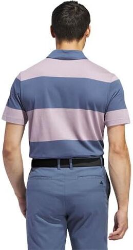 adidas Men's Colorblock Rugby Stripe Polo Shirt in Saudi Arabia