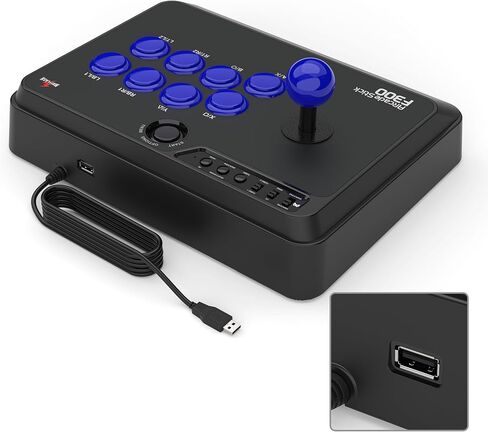Mayflash F300 Arcade Fight Stick Joystick for Switch, Xbox Series X, PS4,PS3, Xbox One, Xbox 360, macOS, Windows, Steam Deck, NeoGeo mini, NeoGeo Arcade Stick Pro in Kuwait