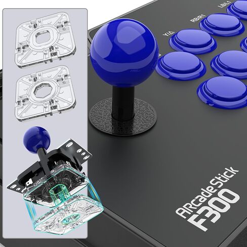 Mayflash F300 Arcade Fight Stick Joystick for Switch, Xbox Series X, PS4,PS3, Xbox One, Xbox 360, macOS, Windows, Steam Deck, NeoGeo mini, NeoGeo Arcade Stick Pro in Kuwait