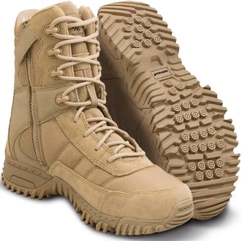 Altama Vengeance SR 8" Side Zip - Unisex Boots - Full Grain Leather - Textile Lining - Gusseted Tongue in Kuwait