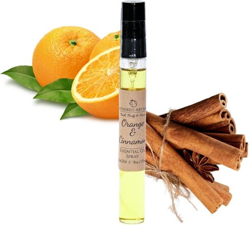 جورماند، الحمضيات والتوابل | خالي من الكحول | عطر زيت البرتقال والقرفة العطري | كولونيا للعلاج العطري للجنسين عالية التركيز | حرفي، طبيعي، نباتي، ولم يتم الإساءة إلى الحيوانات في تصنيعه | رذاذ in Saudi Arabia