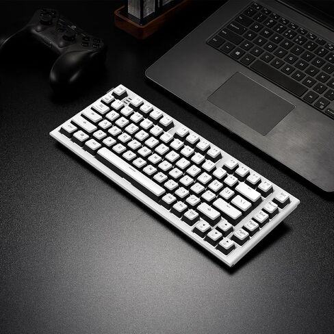 Hexgears E4 Pro Wireless Mechanical Keyboard with Kailh Switch Bluetooth/2.4G/Wired 99 Keys Full Size Hot Swappable RGB Backit Rechargeable Battery Gaming Keyboard for Mac Windows in Saudi Arabia