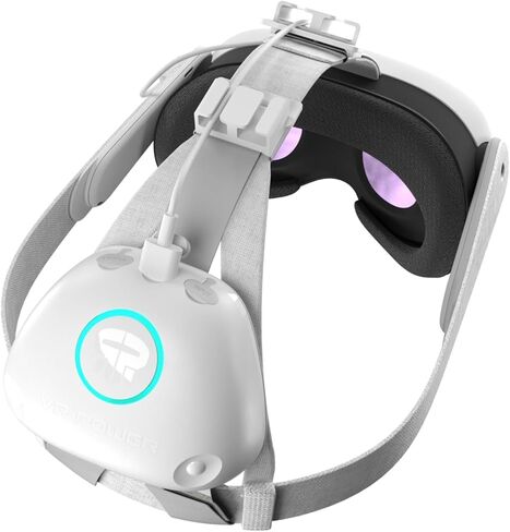 Rebuff Reality VR Power 2 - VR Headsets Battery Pack Compatible with Oculus Quest 2, 10,000mAh Extended 8 Hrs of Playtime and Lightweight Design, Counter Balance with Improved Comfort in Kuwait