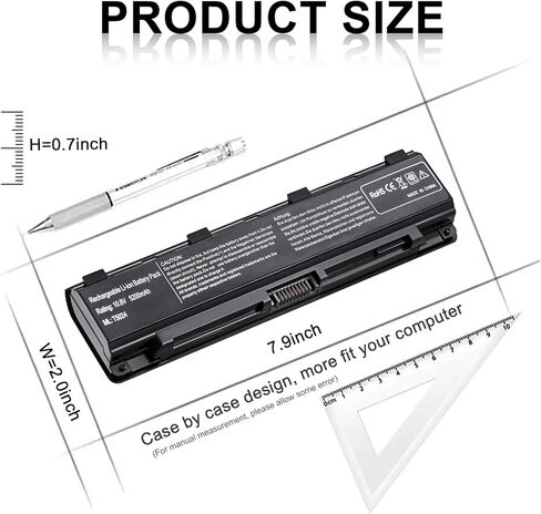 New Replacement PA3817U-1BRS Battery for Toshiba Satellite C655 C675 C675D L645 L645D L655 L655D L675 L675D L745 L755 L755D P745 P755 P775 M645 A660 A655 PA3817U Series Battery -12 Months Warranty in Kuwait