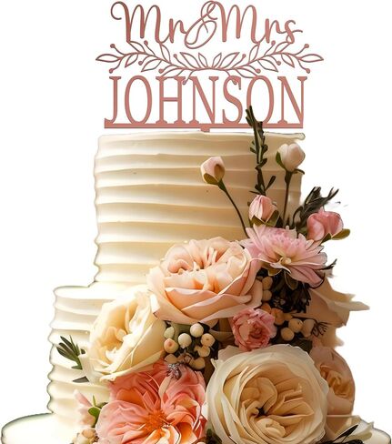Personalized Classic Cake toppers for weddings, birthdays, baby showers and much more! in Saudi Arabia