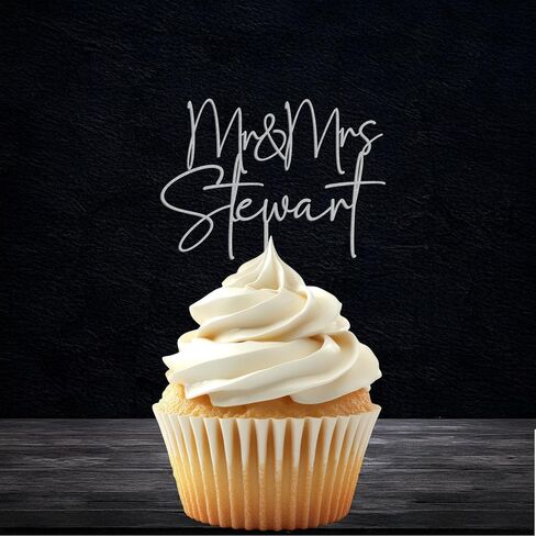 Personalized CupCake toppers for weddings, birthdays, baby showers and much more! in Saudi Arabia