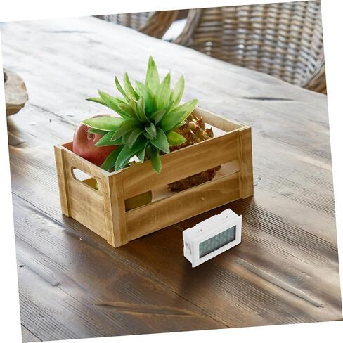 SUPVOX 4Pcs Digital Temperature Hygrometer with LCD Display Compact Embedded Thermometer for and Reptile Use Accurate Sensor Technology for Reliable Measurements in Saudi Arabia