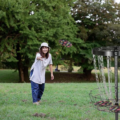 مجموعة Crown Me Disc Golf ، 6 حزمة Donut Starter Disc Disc Set مع حقيبة طباعة دونات لطيفة in Saudi Arabia