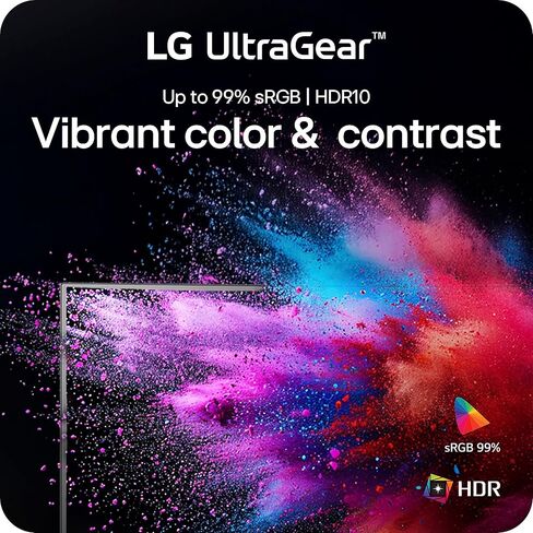LG 32GN650-B Ultragear Gaming Monitor 32" QHD (2560 x 1440) Display, 165Hz Refresh Rate – Black w Ultragear GP9 - Portable Gaming Speaker with DTS Headphone in Saudi Arabia