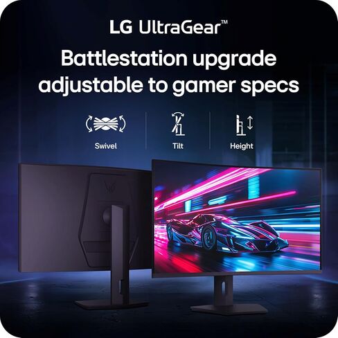 LG 32GN650-B Ultragear Gaming Monitor 32" QHD (2560 x 1440) Display, 165Hz Refresh Rate – Black w Ultragear GP9 - Portable Gaming Speaker with DTS Headphone in Saudi Arabia