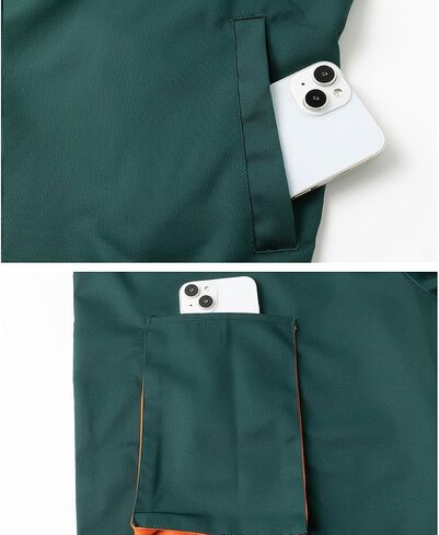 Yukirtiq Men's Long Sleeve Mechanic Work Jumpsuit with Multi Pockets Cotton Blend Workwear in Kuwait