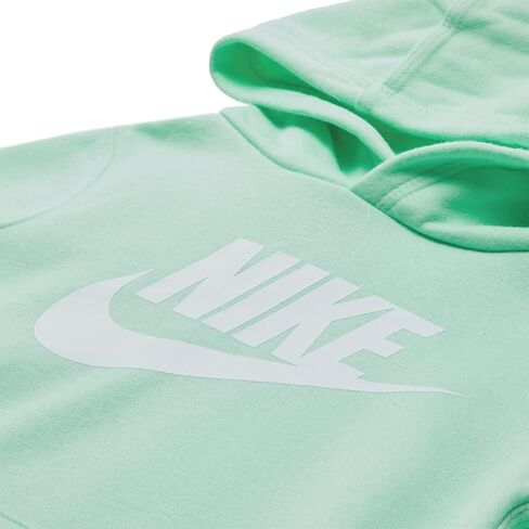 Nike Boy's Club HBR Pullover Joggers Set (Little Kids) Black/Light Gray 4 Little Kid in Saudi Arabia