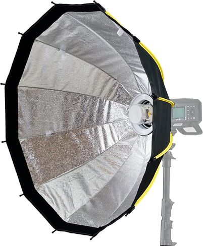 WELLMAKING 25.6" Parabolic 16K Softbox Quick Fold for Photography in Kuwait