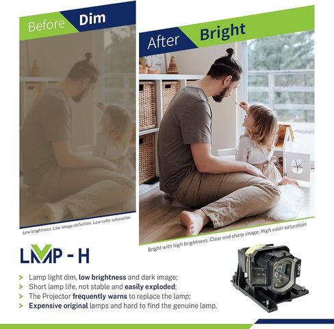 LMP-H DT01431 DT01481 مصباح بروجيكتور بديل لشركة هيتاشي CP-EW301N EX251N EX301N EX401 WX3030WN WX3041WN WX3530WN WX3541WN WX4041WN X2541WN X3041WN X4030WN X4041WN in Kuwait