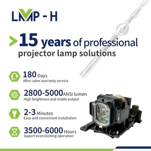LMP-H DT01431 DT01481 مصباح بروجيكتور بديل لشركة هيتاشي CP-EW301N EX251N EX301N EX401 WX3030WN WX3041WN WX3530WN WX3541WN WX4041WN X2541WN X3041WN X4030WN X4041WN in Kuwait