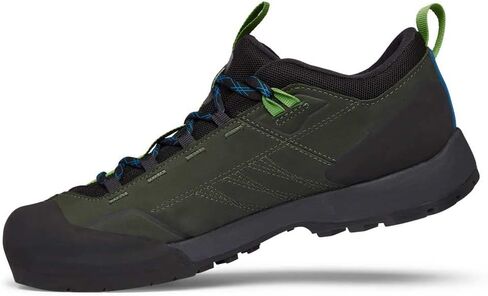 BLACK DIAMOND Equipment Men's Mission Leather Low Wp Approach Shoes - Cypress-Black - 11.5 in Saudi Arabia