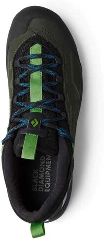 BLACK DIAMOND Equipment Men's Mission Leather Low Wp Approach Shoes - Cypress-Black - 11.5 in Saudi Arabia